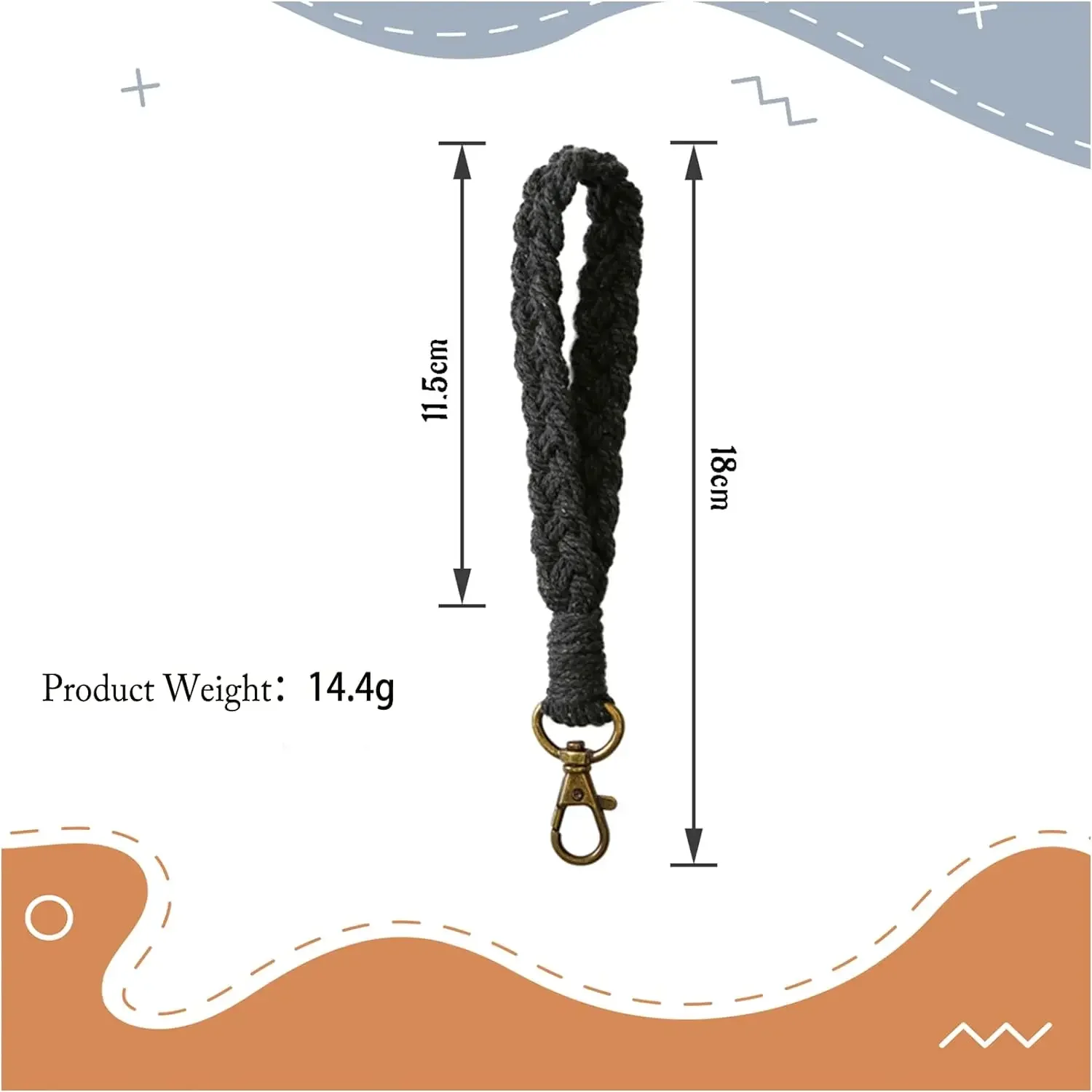 Portachiavi In Corda Di Pelle - Set 24 Pezzi Colorati, Intrecciati A Mano, Per Uomini E Donne - Foto 10