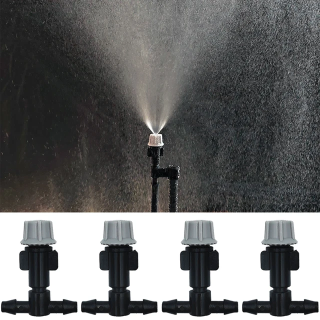 Wujie 20 db Plazikus Öntözési Kert Miután A Sprinkler Fejek Fúvókával Pólócsuklókkal, Az Öntözés Utáni Öntözéshez - Image 4