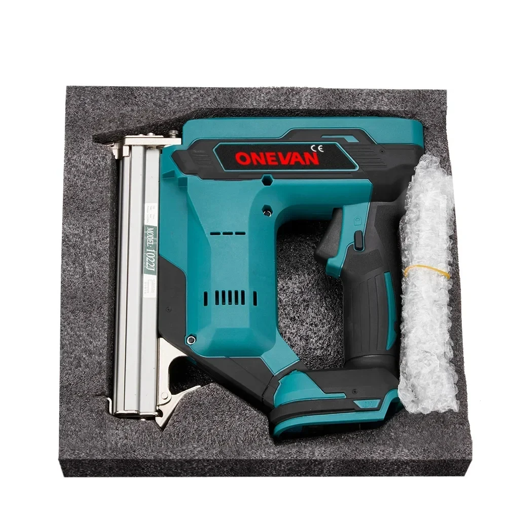 ONEVAN Wireless Electric Nail Gun 1022J Nailer Stapler Framing Nailer Tacker Gun Woodworking Power Tool For Makita 18V Battery images - 6