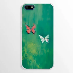 Stylish Marble Design Soft TPU Phone Case in Russian Edition for Honor 7S 5.45 inch (K01)