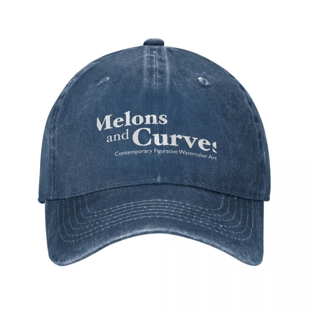 Melons and Curves Brand logo Baseball Cap Sunscreen Fishing Caps Hat  Trucker Hats For Men Women'S - AliExpress