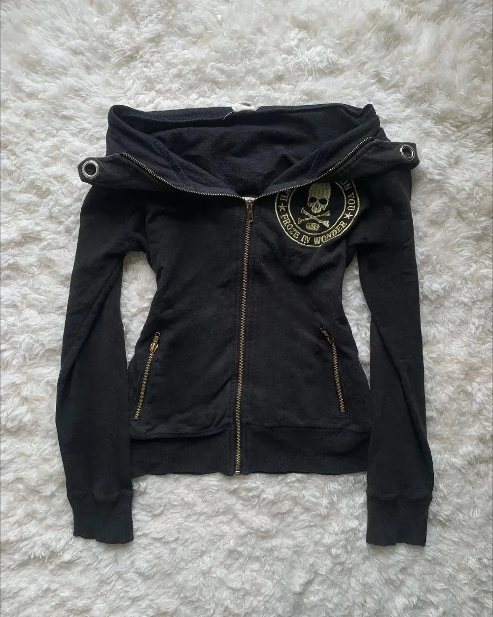 Y2K Sexy Slim Zipper Jacket Outerwear Womens Harajuku Casual Army Green Autumn Winter Jacket Goth Stand Collar Short Jacket Coat 7 S4966b8299b534cc69444a1bd78c950bdF