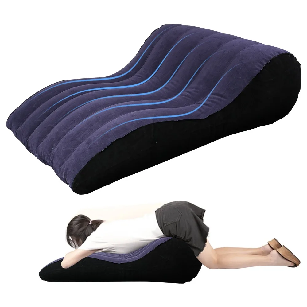 

NEW Sexual Love Positions Inflatable Sofa Adult Cushion Hold Pillow Sex Mat Chair Bed Portable Sex Furniture For Couples Adult