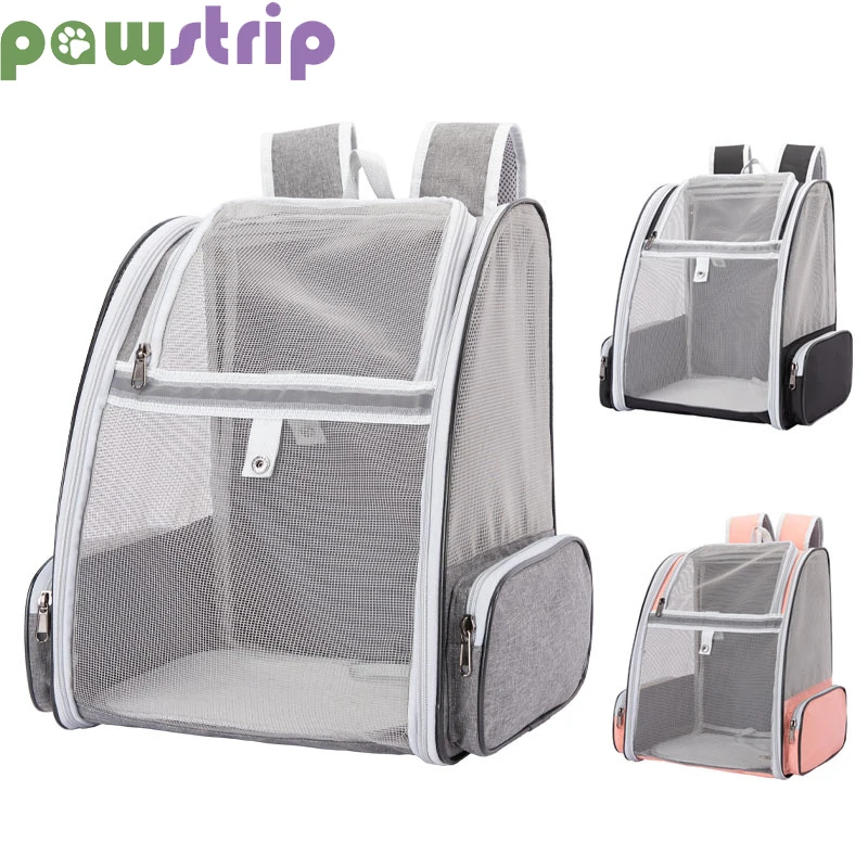 Cat Carrier Bags Breathable Foldable Pet Backpack for Dogs Cats Portable Outdoor Travel Cat Transport Carrying Bag Pet Supplies