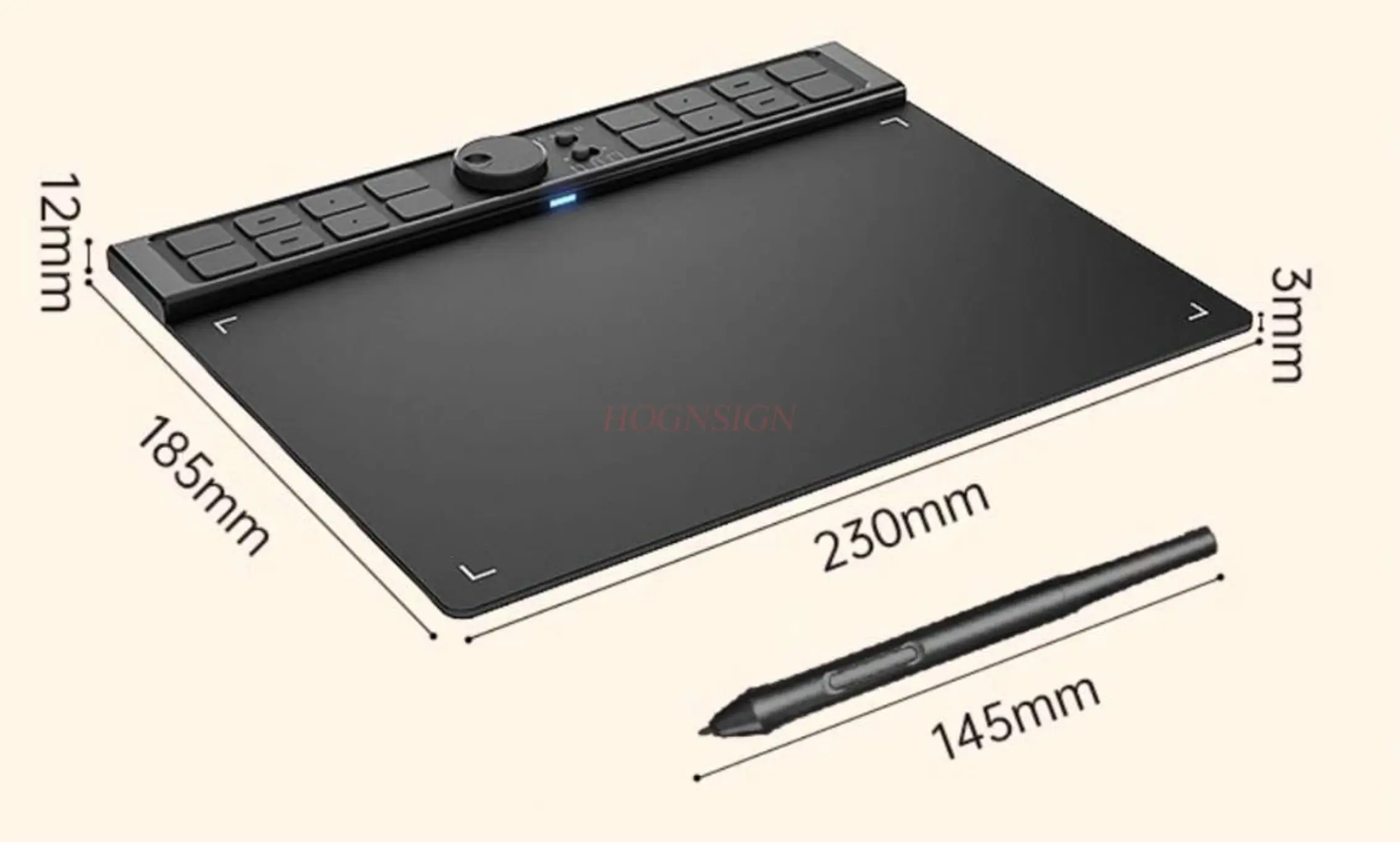 초보 학생을 위한 1pcs 디지털 보드, 휴대폰 드로잉 보드, 컴퓨터 드로잉 보드, 쓰기 보드, 전자 드로잉 보드