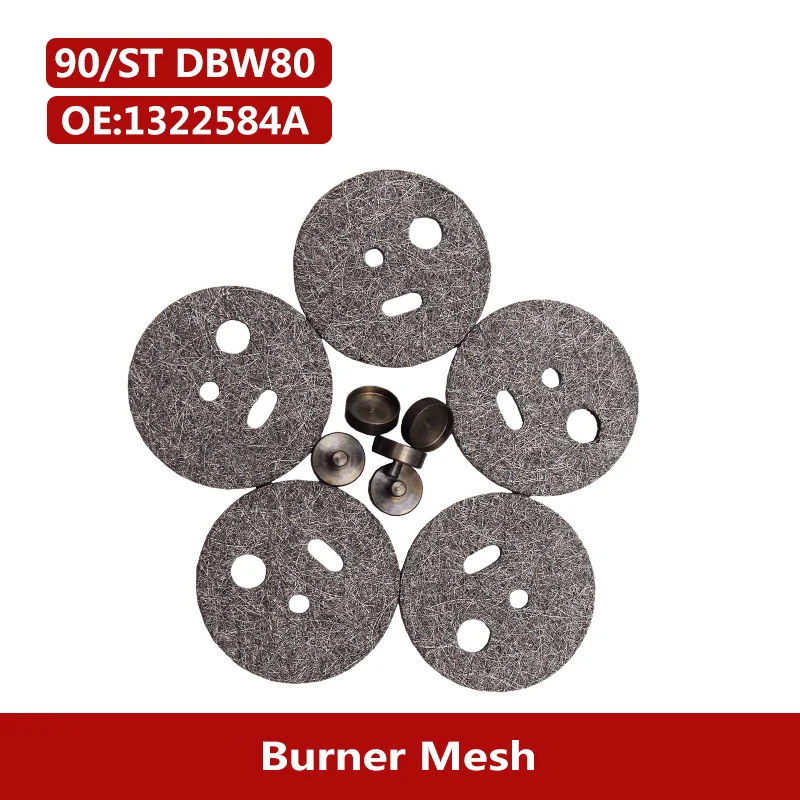 5pcs 49mm Parking Diesel Air Heater Kits Combustion Chamber Burner Screen Mesh 1322584A For Webasto Thermo Top 90/ST DBW80