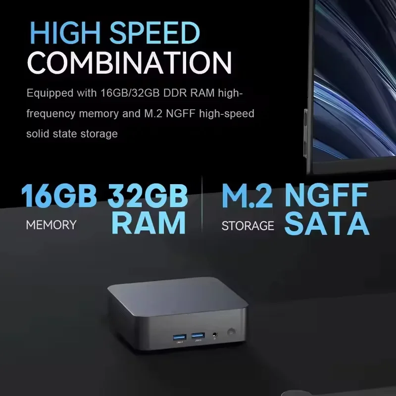 2026 러스트러스 미그레이터리 미니 PC (윈도우 11 프로 탑재, 코어 i9 10980HK, 램 1TB, SSD, WIFI 6, BT5.2, 4K HD 고화질 게이밍)