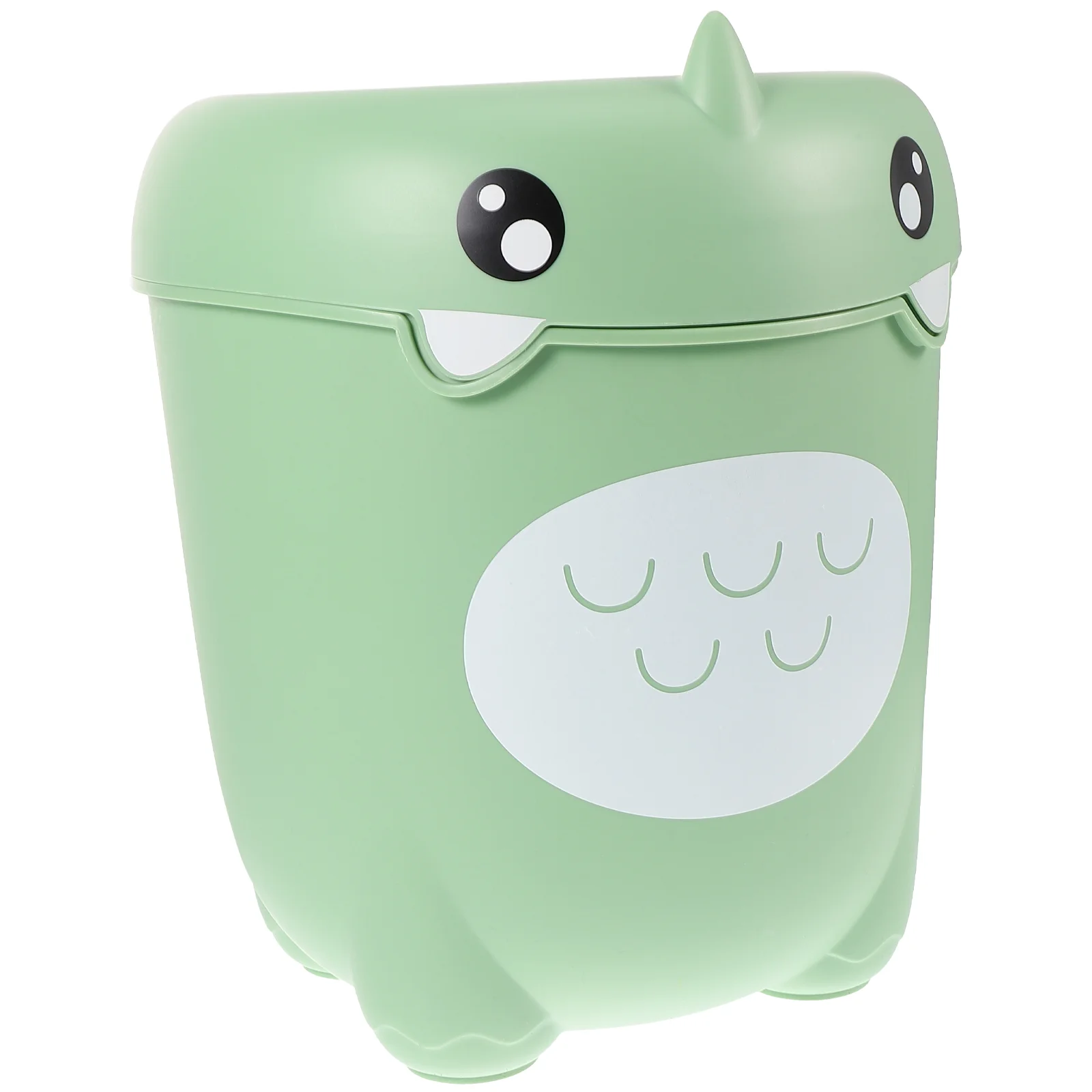 

Dinosaur Mini Table Mini Desktop Mini Table Lid Cute Little Dinosaur Countertop Garbage Bin Tabletop WasteLaundry Baskets