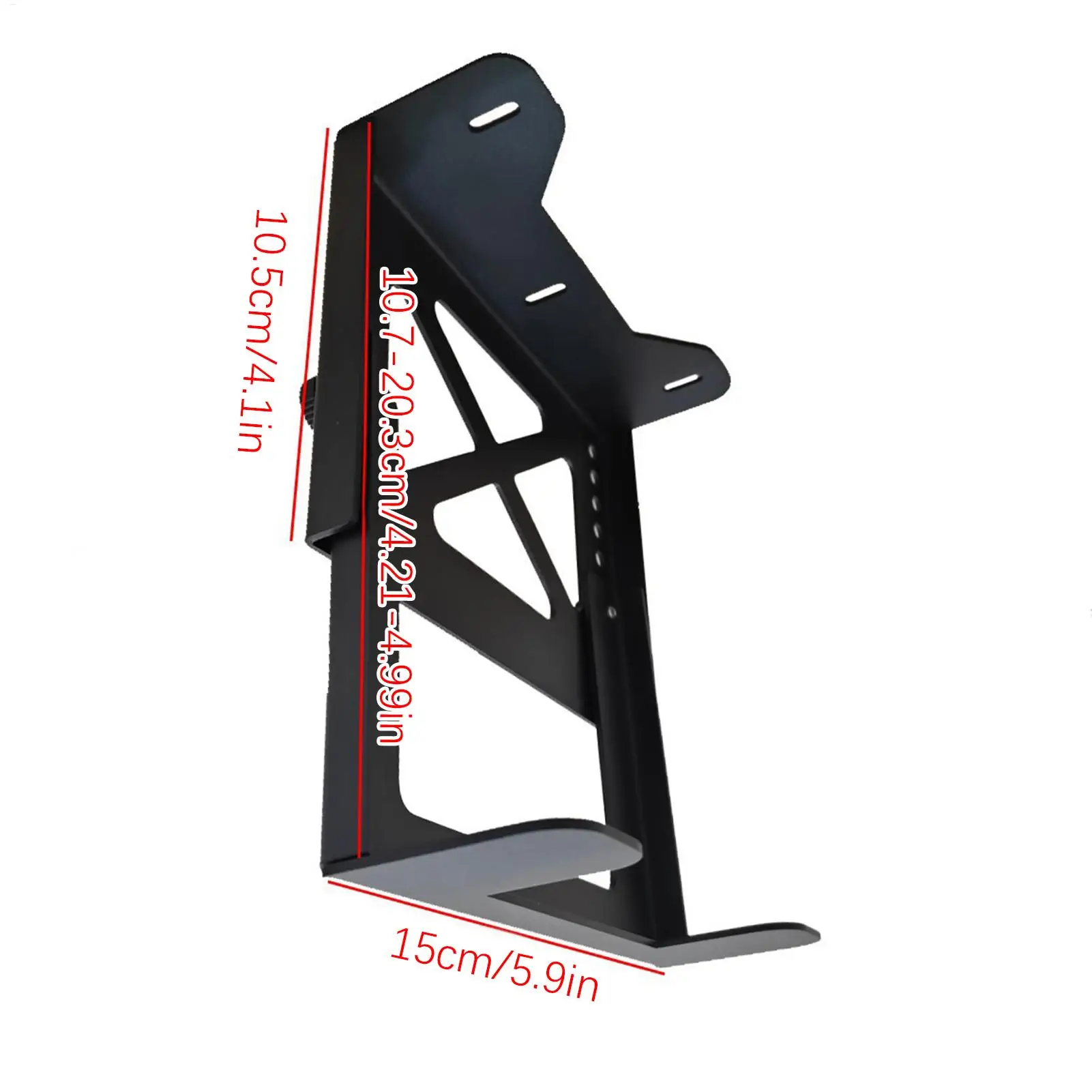 Under Desk Computer Mount Adjustable PC Bracket Adjustable Concealed Under Desk Mount for Cable Management Workstation Bedroom