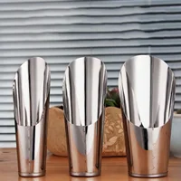1 PC Stainless Steel Bucket Shovel Cultivation Succulent DIY Potted Bonsai Plant Helper Dig Soil Household Garden Tools 2