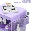 Night Stand,Cute End Table with Storage Drawer,Kids Nightstand for Bedroom Furniture,Bedside Table Small Purple 4