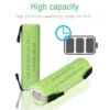 Ally 1.2V 2200mAh NiMH Rechargeable AA Battery Flat Top with Tabs for Shavers, Trimmers, Razors, and More 3