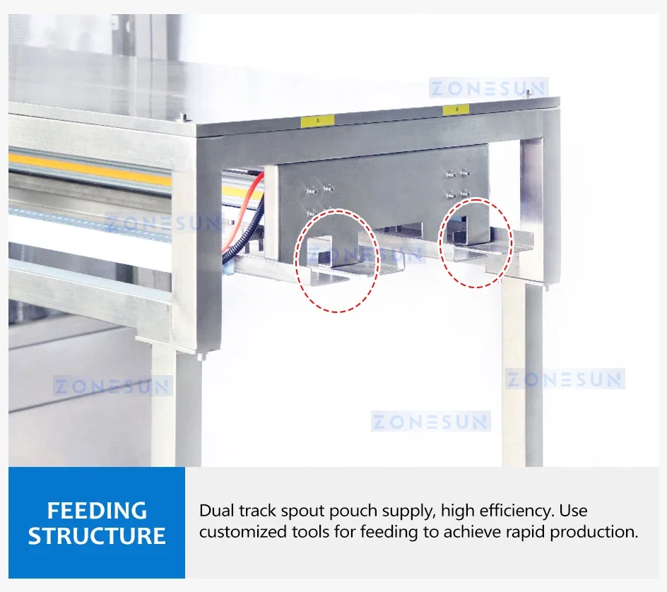 ZONESUN Spout Pouch Filling and Capping Machine  ZS-AFC12