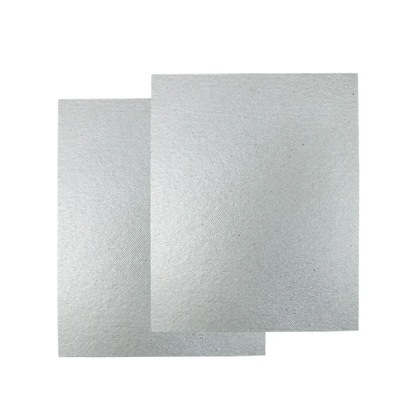 Microwave Oven Mica Sheet Spare Parts 2Pcs 15*12cm for Midea Magnetron Cap Oven Plates