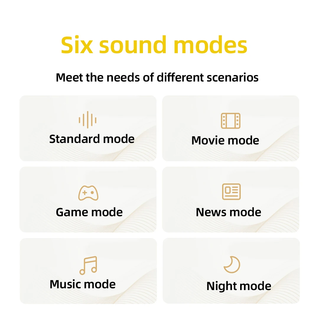 Xiaomi TV Audio 2.1 Bar audio Soundbar NFC quick pairing Built-in subwoofer 5 sound units Peak power 120w Movie Game Music mode