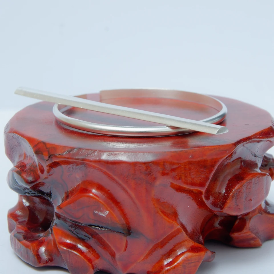 1 Metro Di Filo In Argento Puro 999 Da 1,5mm Di Diametro Per - Foto 6