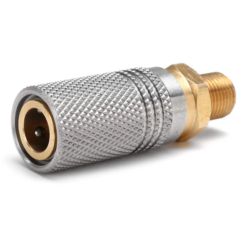 Metal Extended PCP Air Charging Quick Release Adapter Socket 1/8 BSP Tool Accessories