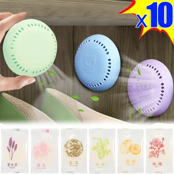 1-10 Uds. Ambientador de aire sólido para inodoro, tabletas de incienso con fragancia de aromaterapia, suministros de baño, dormitorio, armario, coche, más fresco duradero 1