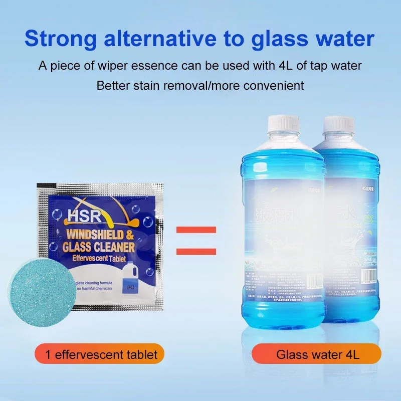 Car Windshield Cleaner Effervescent Tablets