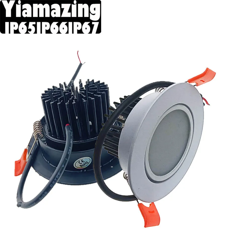 

220V IP65 IP66 IP67 Outdoor Waterproof Adjust Angle LED Downlight Kitchen 7w 9W 12W 15W 18W Bathroom Spot Light Ceiling Lamp