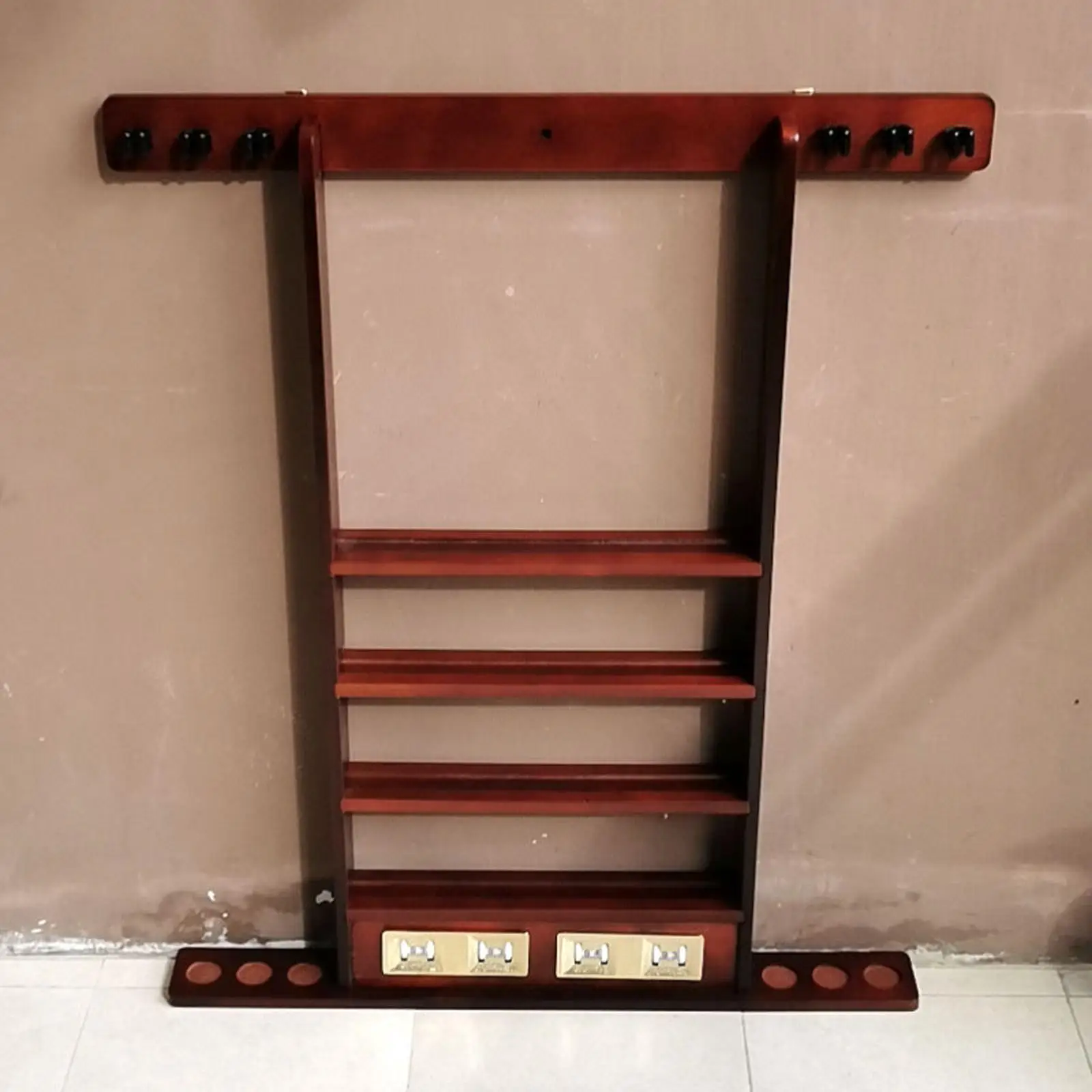 

Pool Rack Billiards Snooker Rod Organizer Pool Holder for Pool Bars