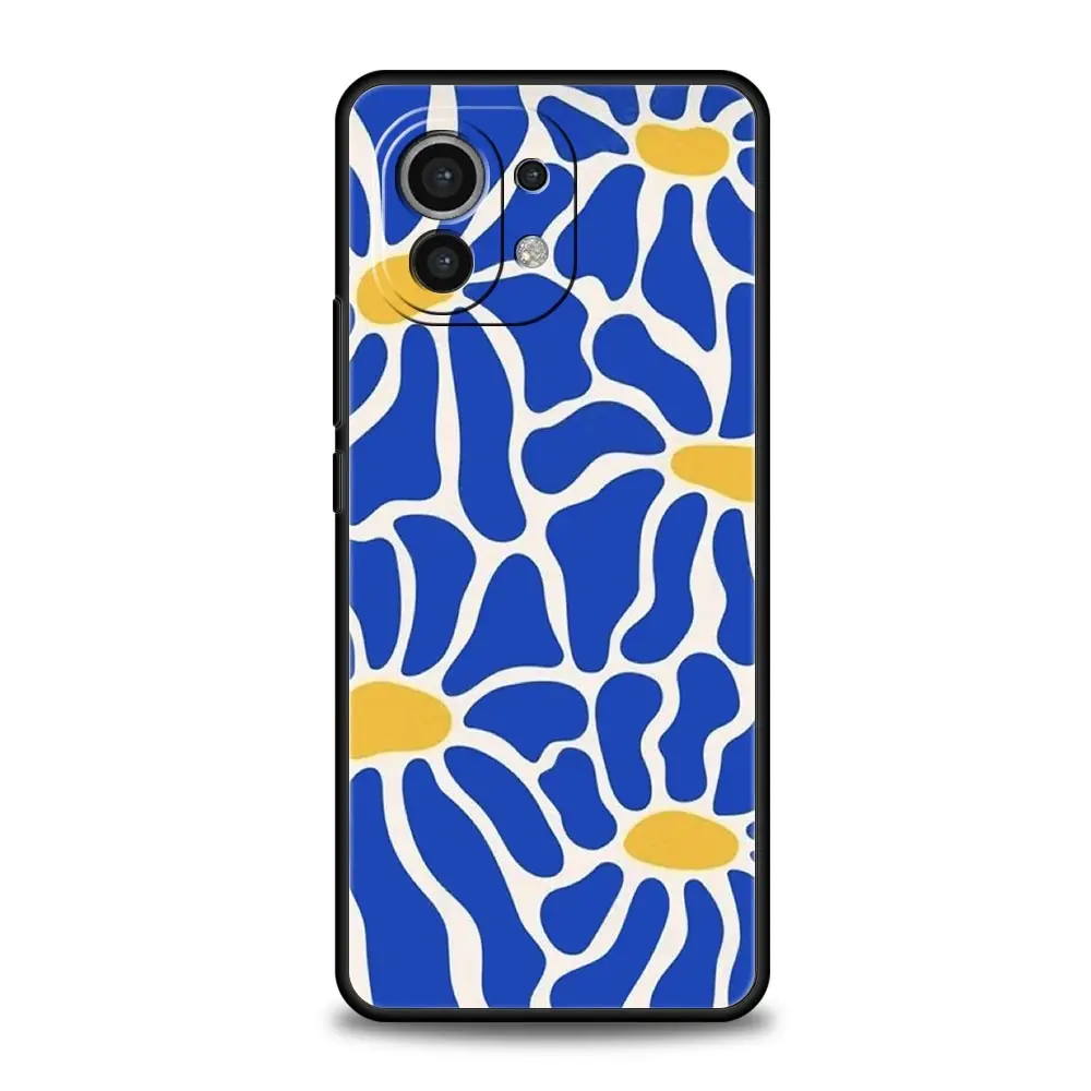 Abstract Flower Market Soft TPU Phone Case Cover
