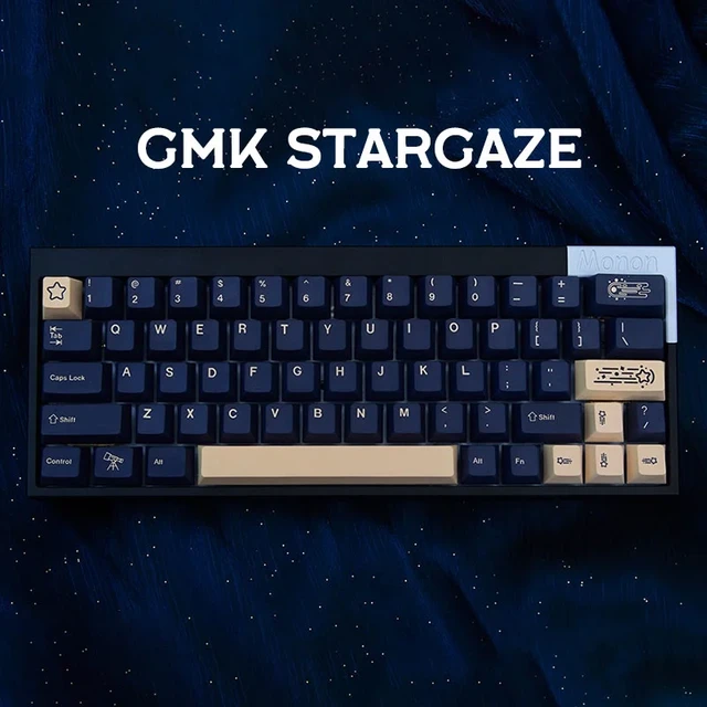 Gmkスターシスキーキャップチェリープロファイル染料昇華pbtキー 