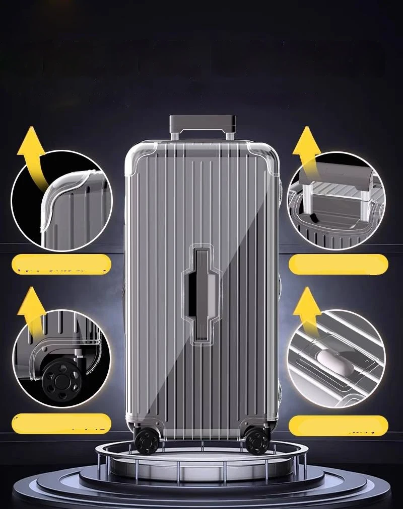 Rimowaラゲッジ、保護カバー、エッセンシャルクリアスーツケース