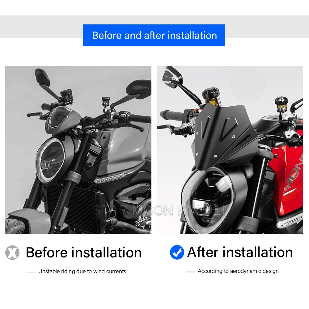 Compatible With Ducati For Monster 950 【イヌ】 👓 Plus 2021 2022 20