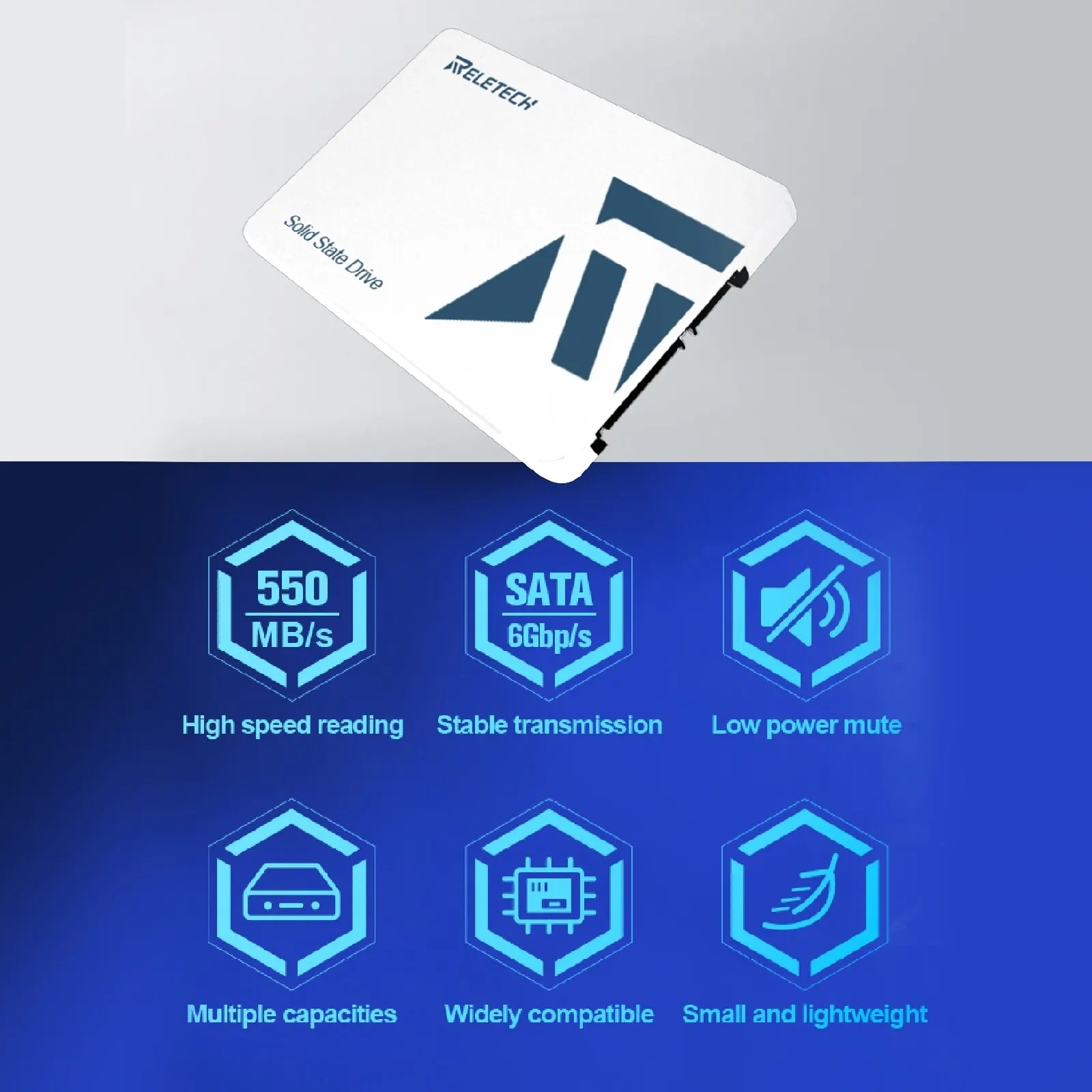 Рисунок 3 - Reletech SSD SATA 1TB 512G 256G