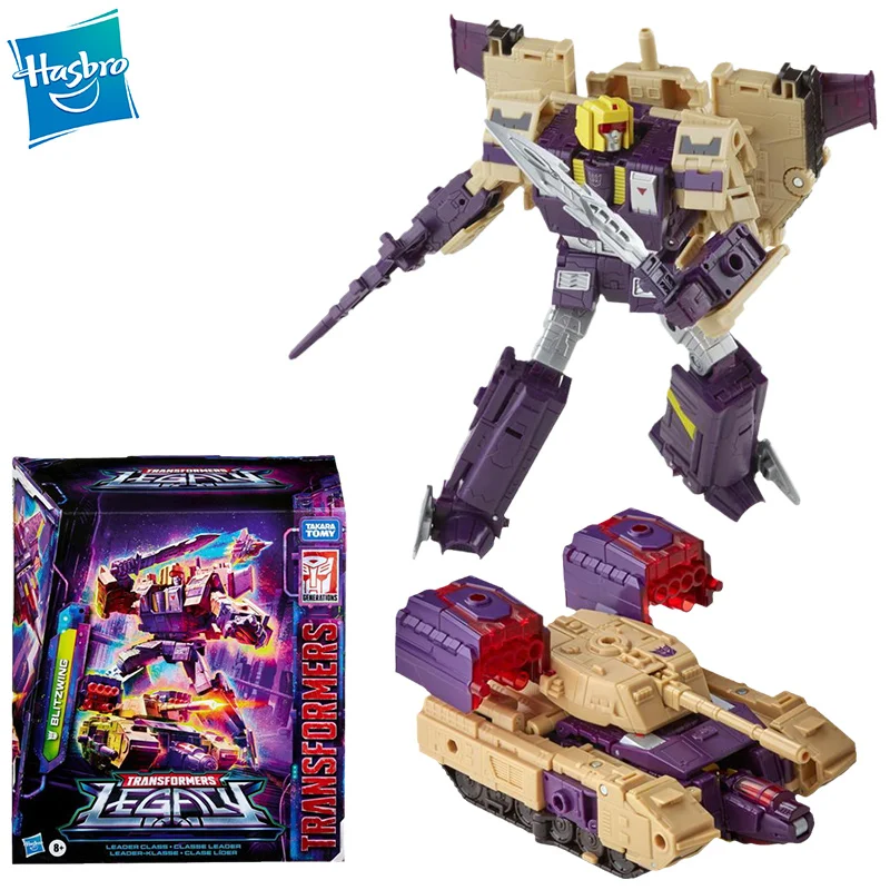 Original Strappo Transformers Toys Generations Legacy Series Leader Blitzwing Triple Anime Figure Action Model Giocattoli Da Collezione