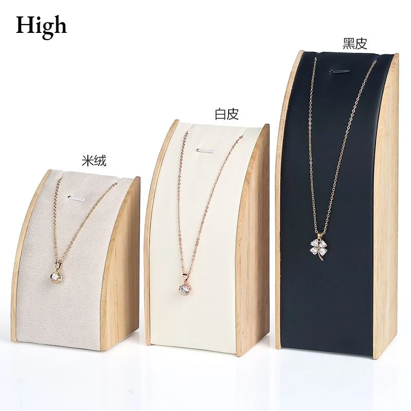 Bamboo Necklace Display Rack Storage Rack Pendant Display Organizer Jewelry Display Jewelry Storage Display Stand Free Shipping