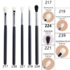 Makeup Eyeshadow Brushes Flat Eye Shadow Shader crease Blending Brushes Goat Hair Eye Shadow Liquid Cream Powder Make Up Tool 6