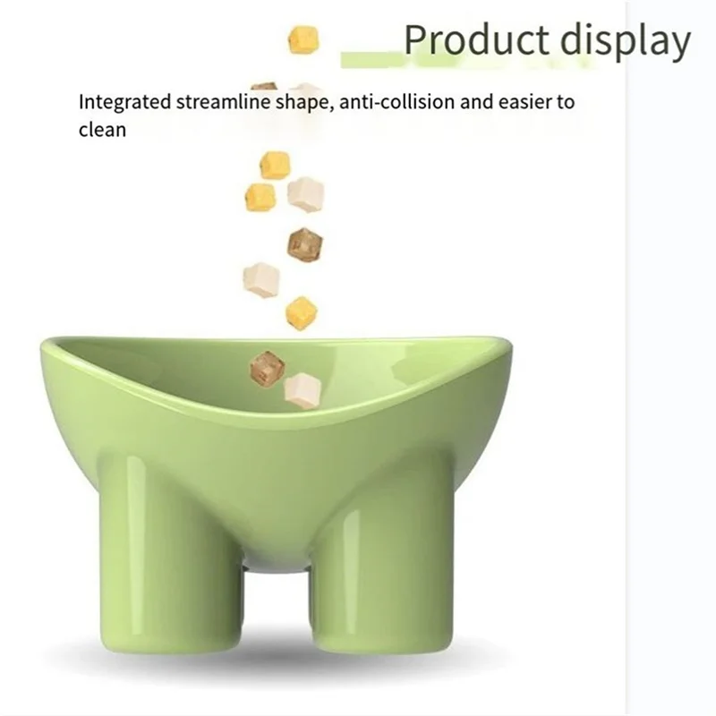 Title 9, Dog Cat Bowl Elevated High Foot Small Dog Bowl ...