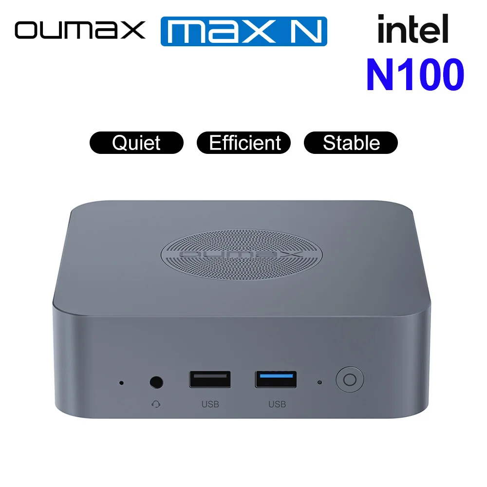 【訳あり格安】OUMAX MAX N N95/メモリ8GB/SSD256GB 2025 OUMAX Mini PC Intel N100 16GB 500GB N95 8GB 256GB Quiet