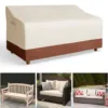 New 420D Outdoor sofa chair cover with handle Garden Waterproof Wind-Proof Anti-UV Against dust Rain Snow Protection Cover 1
