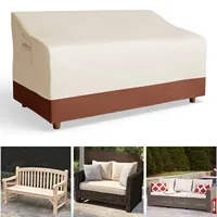 New 420D Outdoor sofa chair cover with handle Garden Waterproof Wind-Proof Anti-UV Against dust Rain Snow Protection Cover 1