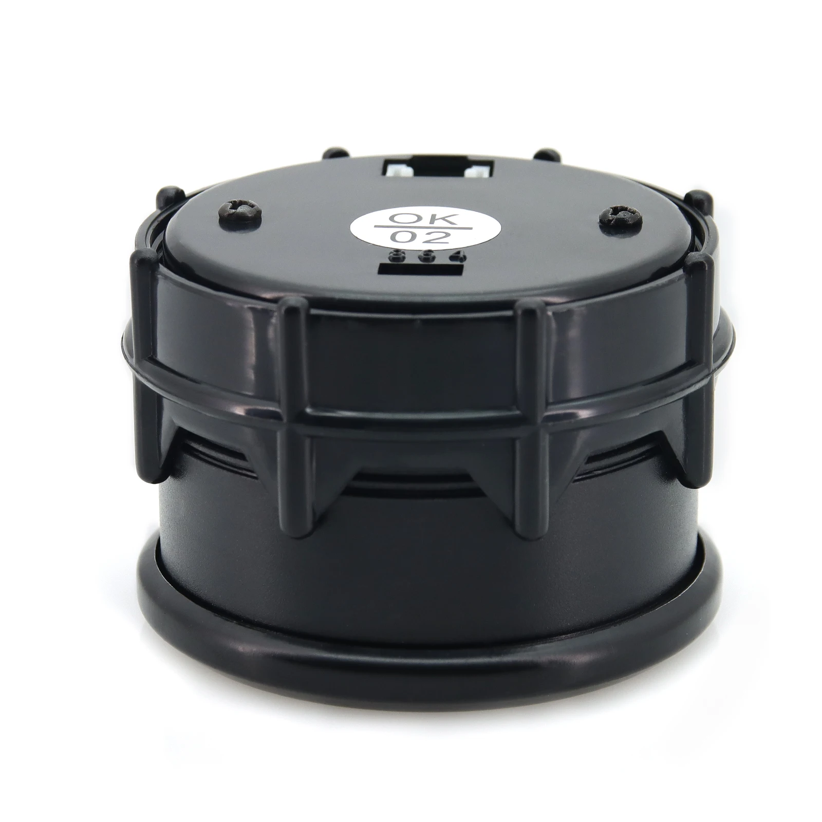 52mm Universal Vacuum Meter With Voltmeter -1~0Bar Vacuum Gauge 52mm Holder For 12V Car Racing