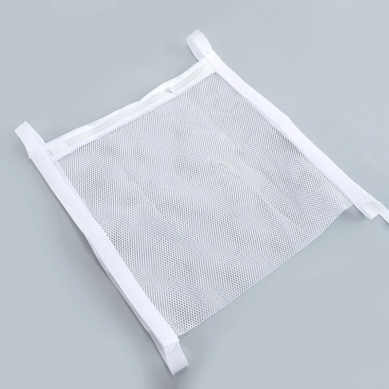 재사용 가능한 운동화 건조기 및 세탁기 가방, 지퍼 및 스트랩이 있는 벌집 모양 메쉬, 대부분의 건조기 문에 맞는 탄성 조절기, 설치가 용이함
