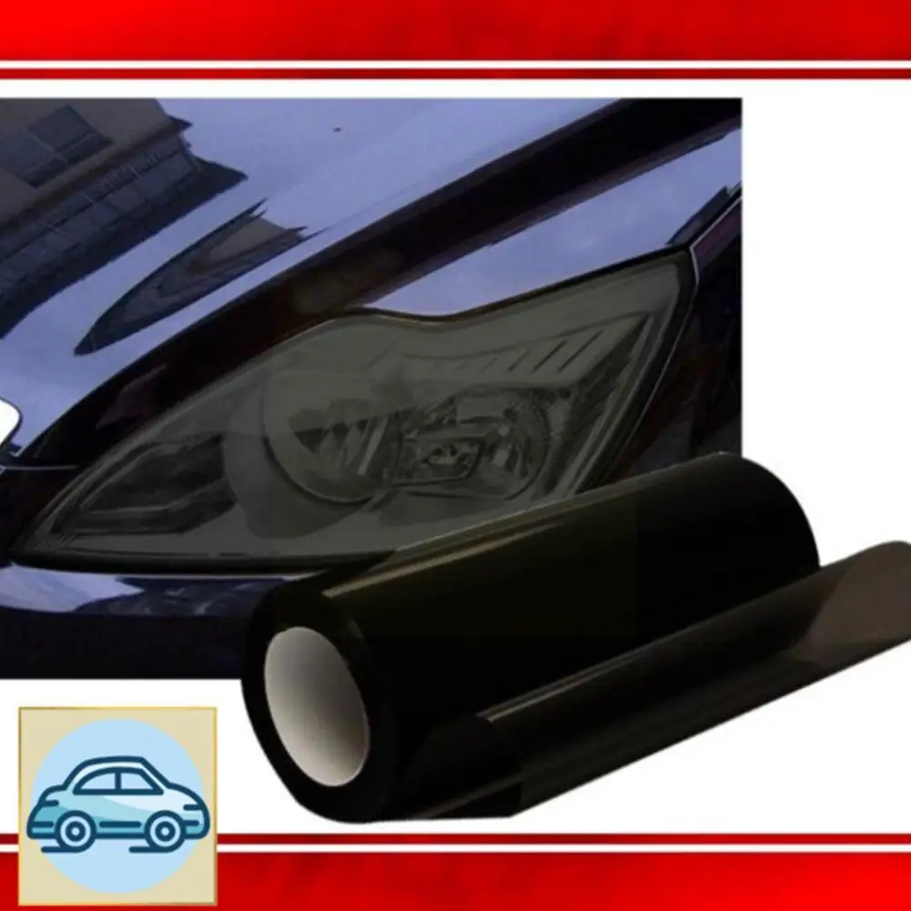 Giallo Car Light faro fanale posteriore tinta pellicola vinilica adesivo posteriore lampada adesiva che cambia colore foglio di pellicola nebbia fumo opaco K2L2