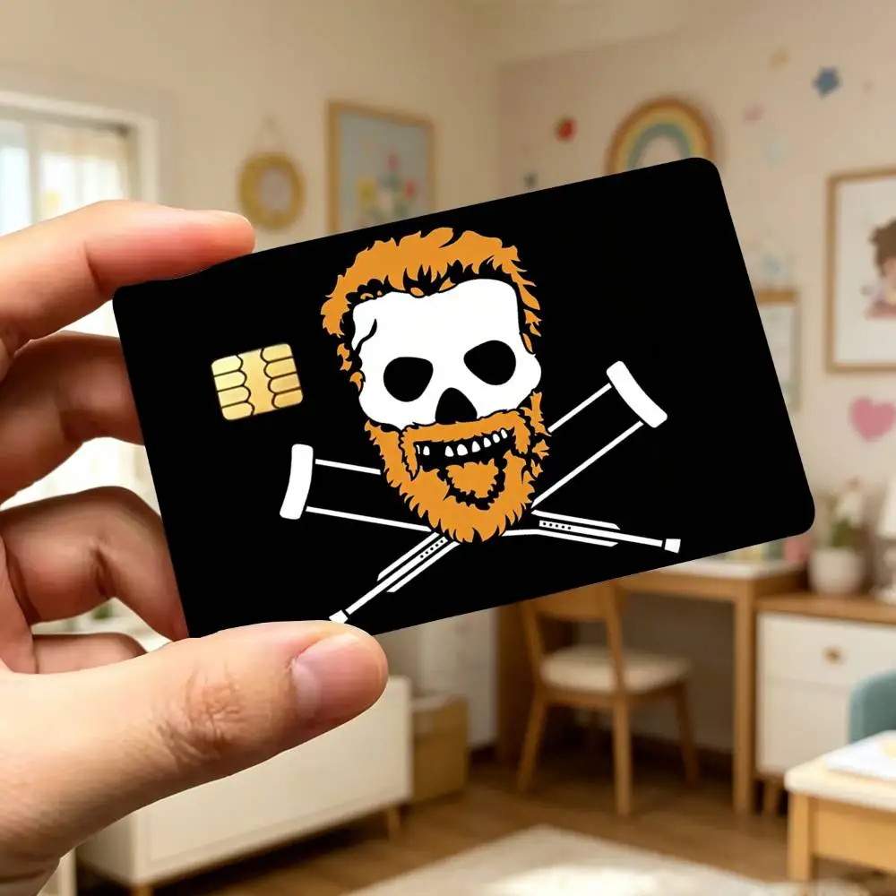 Premium Jackass Waterproof Credit Card Matte Film Decal Stickers