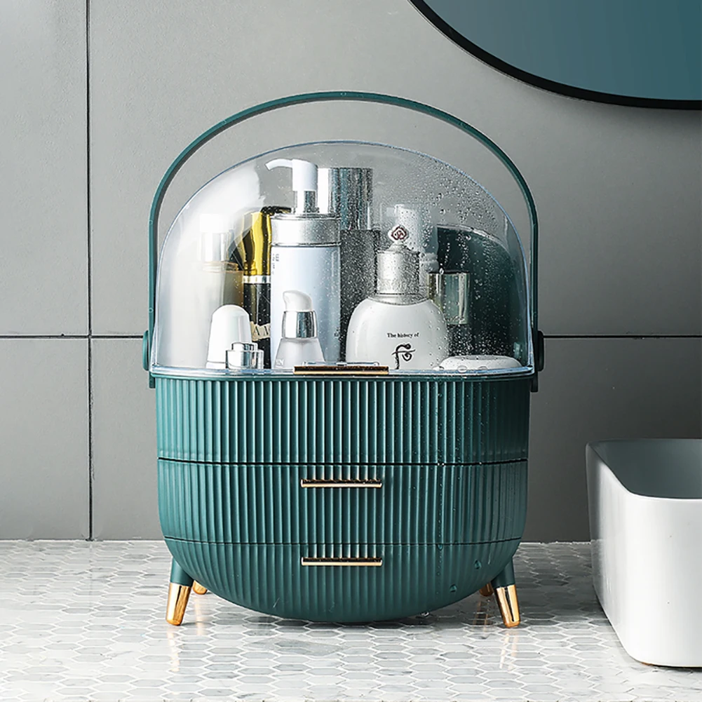 Dustproof Makeup Organizer with Drawers: 3 - 5 Days Free Delivery Only UK
