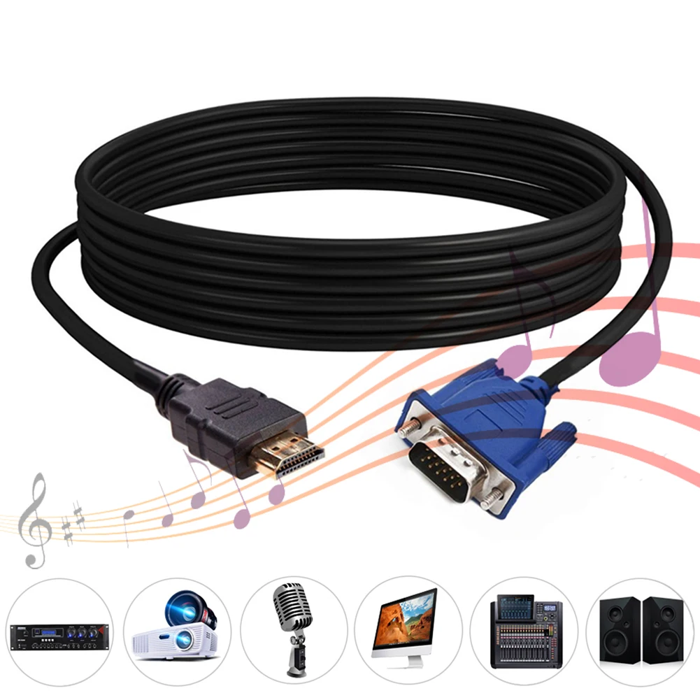 1.8m HDMI-15  VGA ̺ ȣȯ 1080P   HDTV   - ڵ, Displayer PC Ʈ ȯ