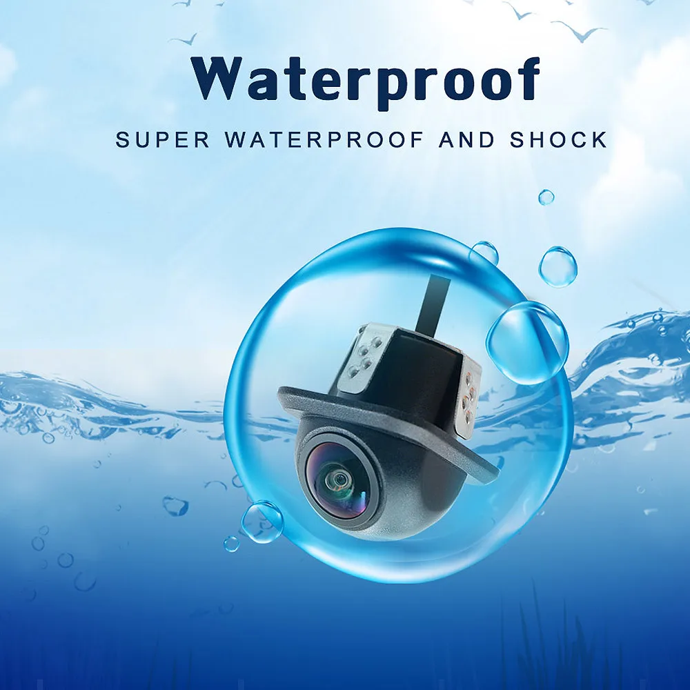 Smartour 모든 안드로이드 DVD 모니터용 AHD 1980x1080P 나이트 비전 어안 렌즈, 차량 후방 백업, AHD CVBS 카메라