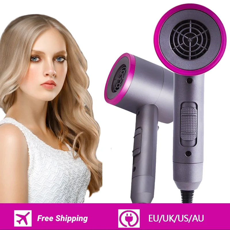 

Professional Hair Dryer with Diffuser Blow Dryer Comb Brush Ionic Hair Dryers Straightener Curler Hair Styler Styling Appliances
