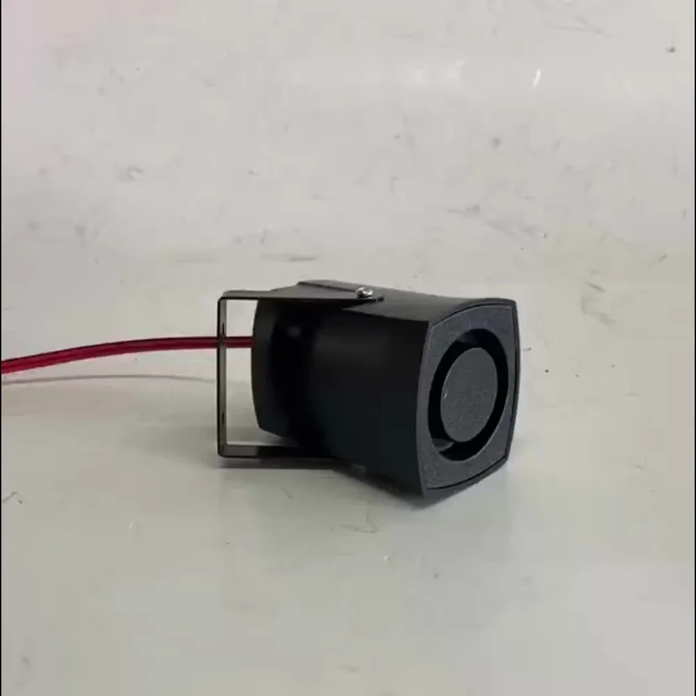 일반 차량용 화재 경보 스피커, 6 톤 자동차 경보 사운드 링 알람 스피커, 순환 재생 시끄러운 소리 사이렌 스피커, 12-24V