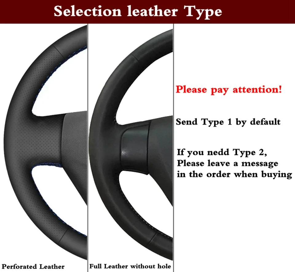DIY schwarze Mikrofaser-Leder-Auto-Lenkradabdeckung für Mercedes Benz A-Klasse W177 B-Klasse W247 C-Klasse Autozubehör – Detail 2