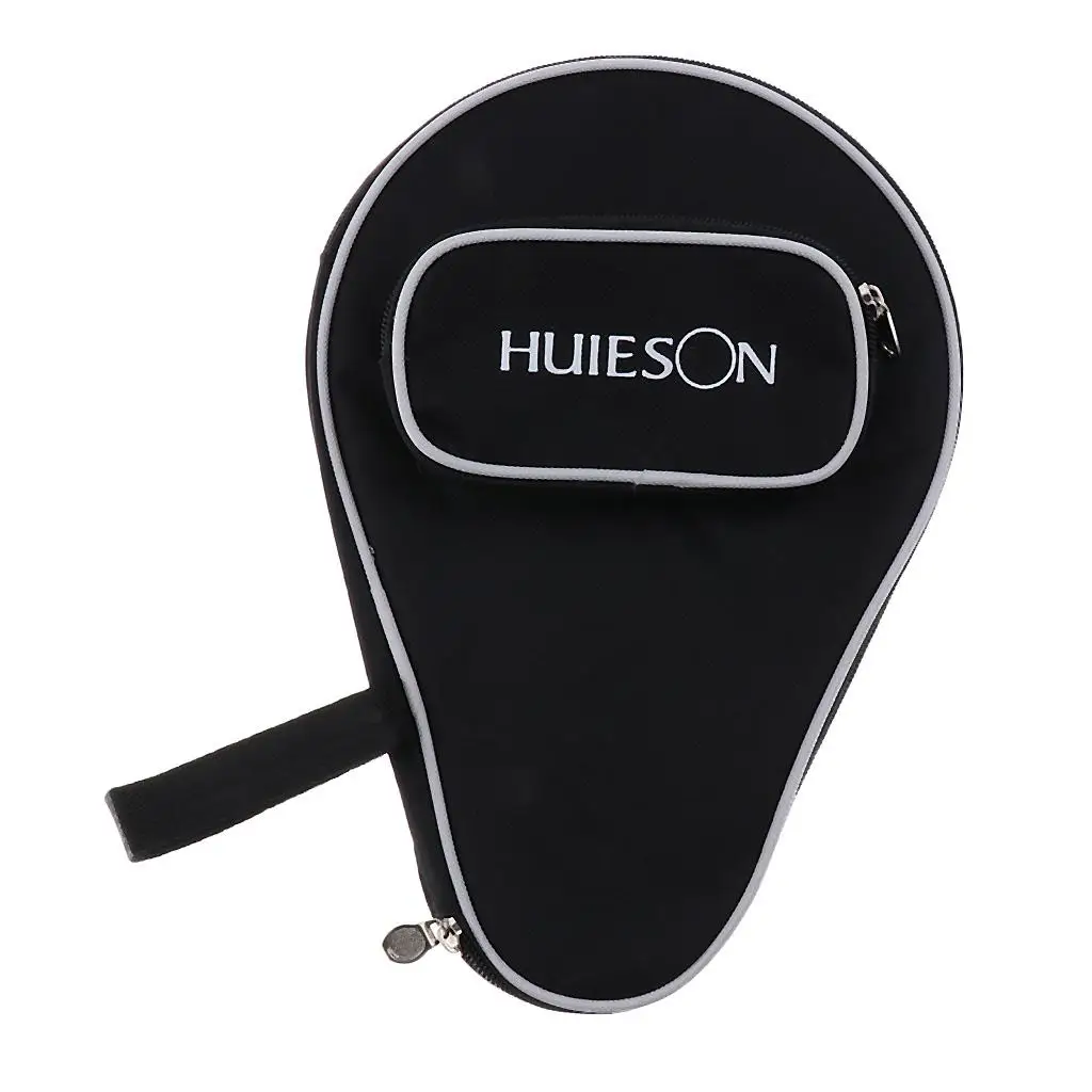 Table tennis racket cover, table tennis racket bag with ball pouch