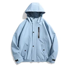 

Coat Men2022Spring New Popular Large Size Jacket Loose Hooded Coat Men's Clothing