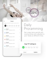 Beok Tuya Wifi Room Thermostat ระบบทําความร้อนใต้พื้น Thermoregulator สําหรับหม้อต้มแก๊สไฟฟ้าเครื่องทําความร้อนด้วย Alexa Google Home 3